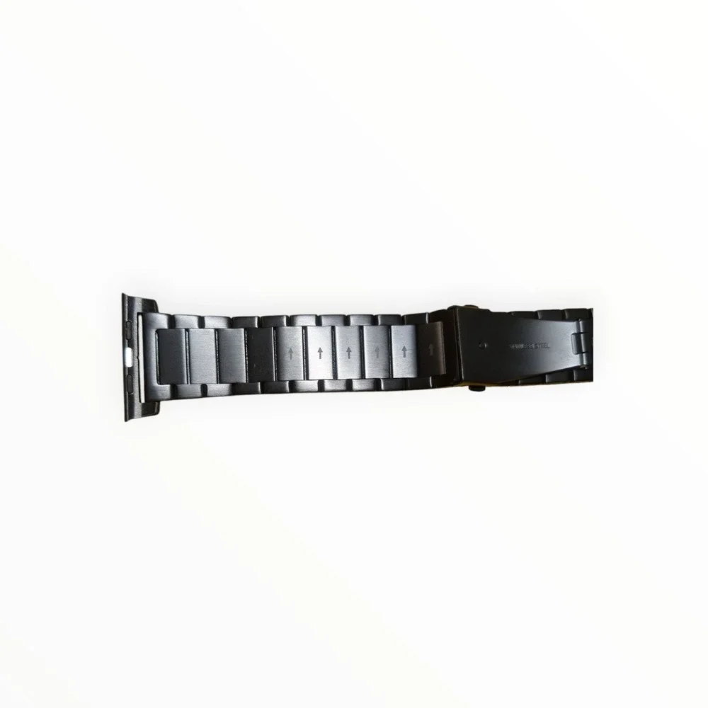 Oo8-U‎ NOMAD Stainless Steel Apple Watch Band 46mm - BLACK (Used Slight Scuffing